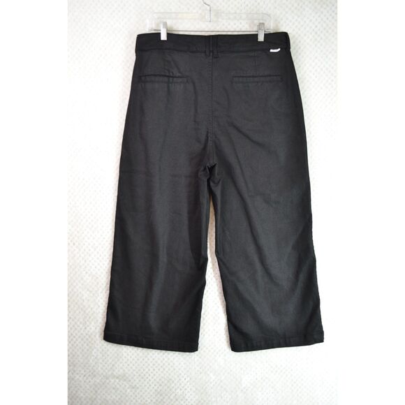 Dear John Women's 32 Audrey Super High Rise Cropped Wide Leg Pants - Picture 8 of 15